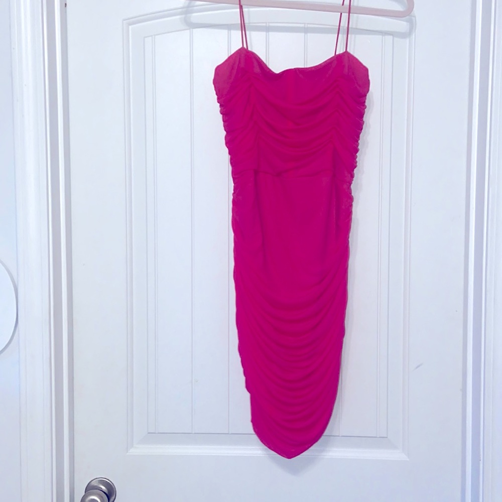 American Threads Pink Mini dress